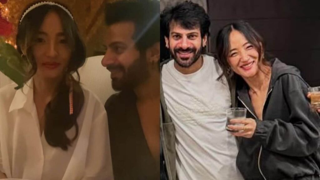 It’s official! Chum Darang can’t stop blushing as Karan Veer Mehra confesses love to her on Valentine’s Day. Watch