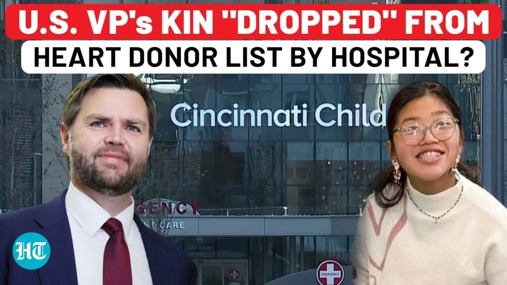 J.D. Vance’s 12-Year-Old Kin Denied Heart Transplant In U.S? ‘Punished’ Because Of Vaccines…’