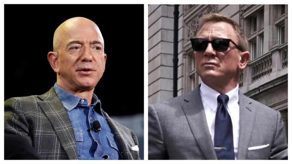 Jeff Bezos flexes his latest luxury purchase, the James Bond franchise; asks who should be the next 007 | Hollywood