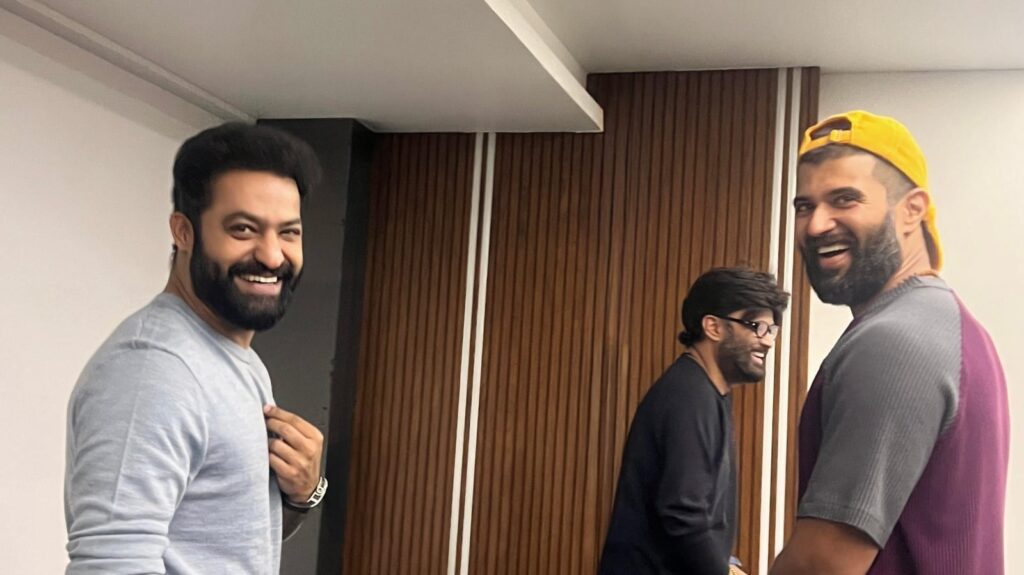 Jr NTR lends voice for Telugu teaser of VD 12, Vijay Deverakonda thanks him for bringing his madness to their world