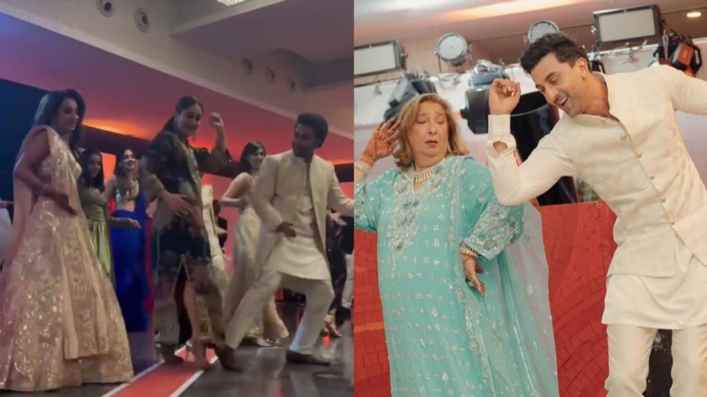 Kareena Kapoor channels main character energy on Tareefan, Ranbir Kapoor dances to Kajra Re on Aadar Jain’s mehendi