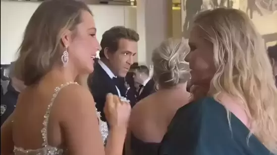 Lip reader reveals what Amy Schumer told Blake Lively about Justin Baldoni drama, ‘God help me’ | Hollywood