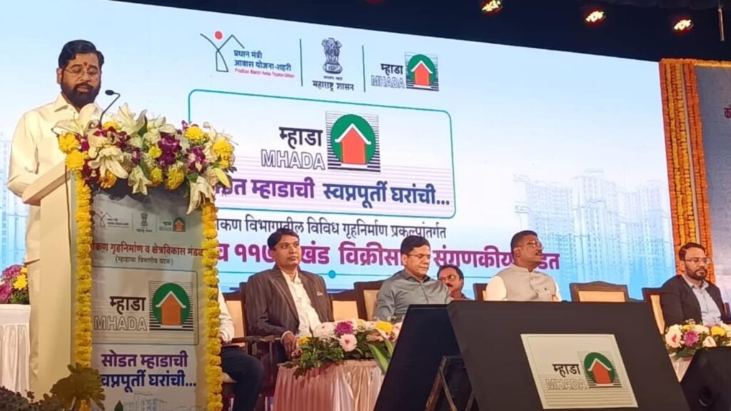 MHADA to construct 8 lakh affordable homes in the next five years: Maharashtra Deputy Chief Minister Eknath Shinde