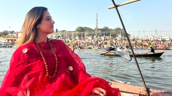 Maha Kumbh Mela, Prayagraj | Actor Aalisha Panwar: I had to fulfill my parents’ dream