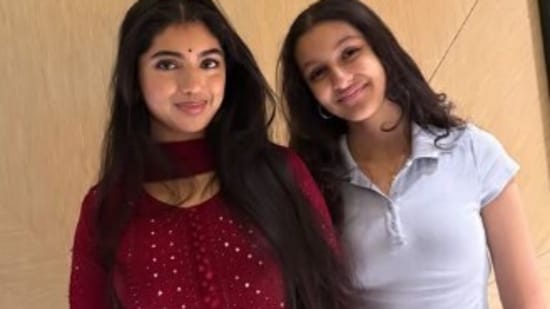 Mahesh Babu’s daughter Sitara Ghattamaneni meets his Brahmotsavam co-star Avantika Vandanapu. See pic