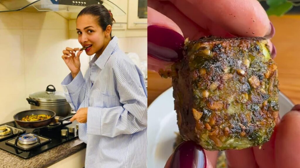Malaika Arora shares a fusion recipe of Paneer wrapped in Maharashtrian Thecha which is made at her house; watch