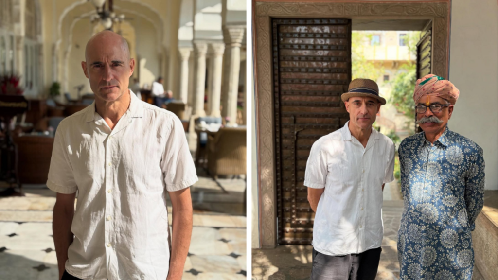 Mark Strong visits Jaipur, shares pics from Hawa Mahal, sabzi market; Dune Prophecy co-star Tabu welcomes him to India | Hollywood