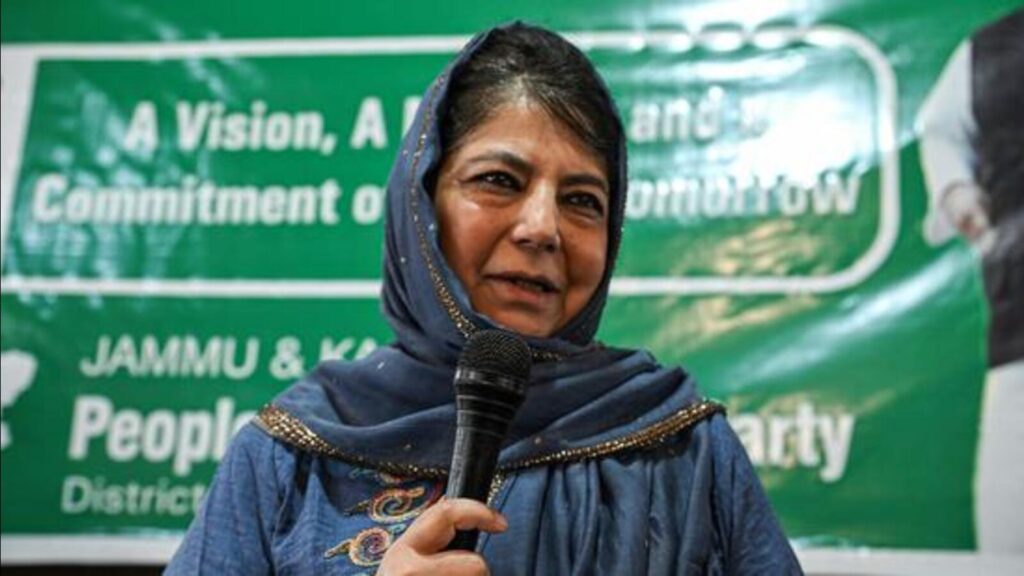 Mehbooba joins PDP’s alcohol ban campaign; NC reminds party of ‘their days in power’ | Latest News India