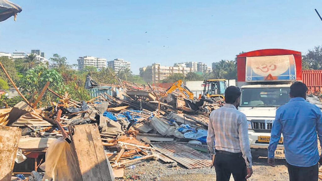 Mhada reclaims eight acres in Juhu-Andheri after high court nod to clear unauthorised structures | Mumbai news