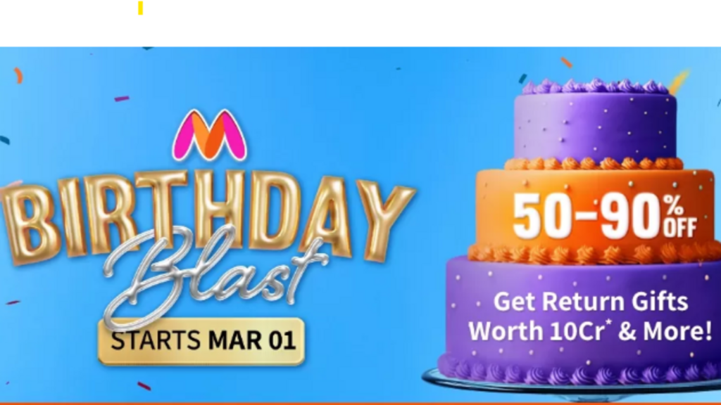 Myntra Birthday Blast Sale: Get 50-90% off on Kurta sets, sarees, Indo-western sets, ethnic footwear, and more | Fashion Trends