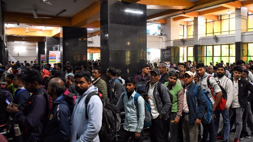 New Delhi Railway Station: Heavy crowd, long queues days after stampede | Photos