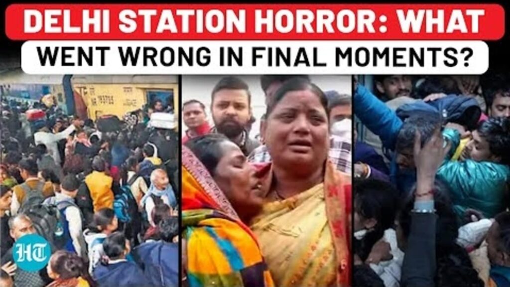 New Delhi Railway Station Stampede: Watch Eyewitnesses Recall Final Moments with Tears, Anger Grows