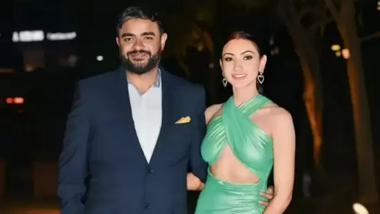 Newlyweds Siddharth Chopra and Neelam Upadhyaya serve classy looks for their wedding reception. Pics, video | Fashion Trends