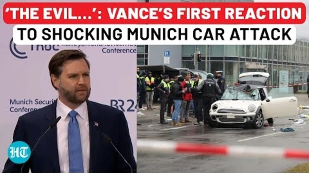 On Cam: Trump V-P Vance Condemns Horrific Munich Car Attack That Injured Dozens | ‘The Evil…’