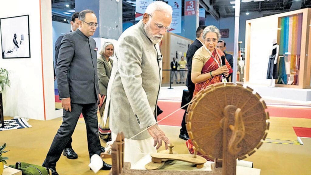 PM Modi sets ₹9L Cr textile exports goal by 2030 | Latest News India