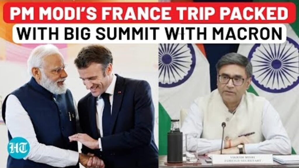 PM Modi’s Diplomatic Marathon: PM Modi to visit France, Co-chair AI Summit with French President