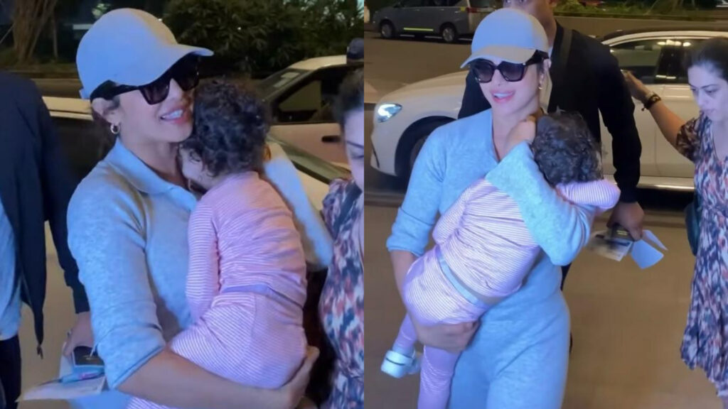 Priyanka Chopra refuses selfie with fan as she heads out of Mumbai with Malti: ‘I am with the baby’ | Bollywood