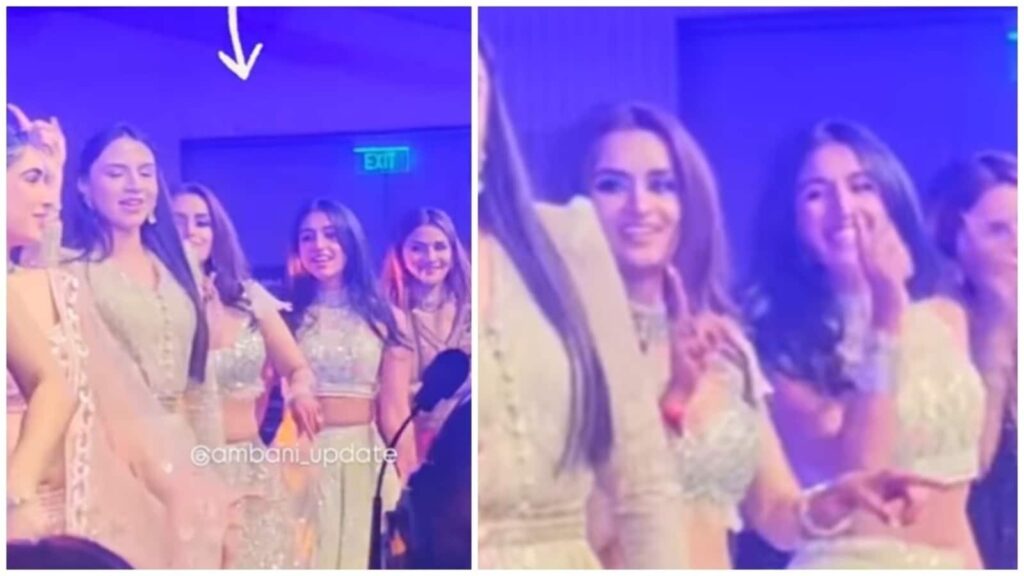 Radhika Merchant dances with her girl gang at friend’s wedding, wears a beautiful sequinned lehenga. Video | Fashion Trends
