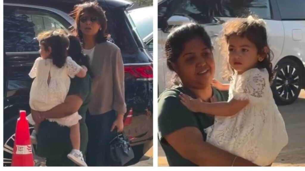 Raha wore the cutest white dress for birthday party with dadi Neetu Kapoor, cousins Jeh and Taimur; it costs ₹1.5 lakh | Fashion Trends