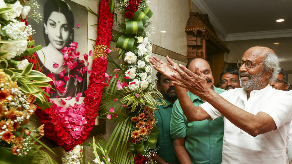 Rajinikanth pays tribute to Jayalalithaa on her 77th birth anniversary: ‘Her memories will live on’