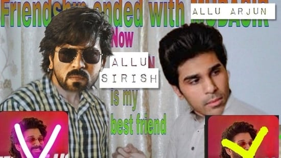 Ram Charan unfollows cousin Allu Arjun on Instagram; fans joke ‘friendship ended’