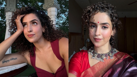 Replicate Sanya Malhotra’s curly girl routine down to the last detail: Step-by-step guide inside!