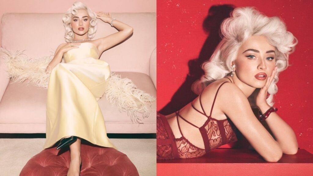 Sabrina Carpenter is single-handedly bringing back lingerie-coded satin to the mainstream: A look book