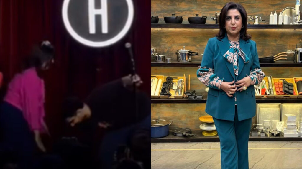 Samay Raina touches Farah Khan’s feet in leaked clip from unreleased India’s Got Latent episode. Watch | Web Series