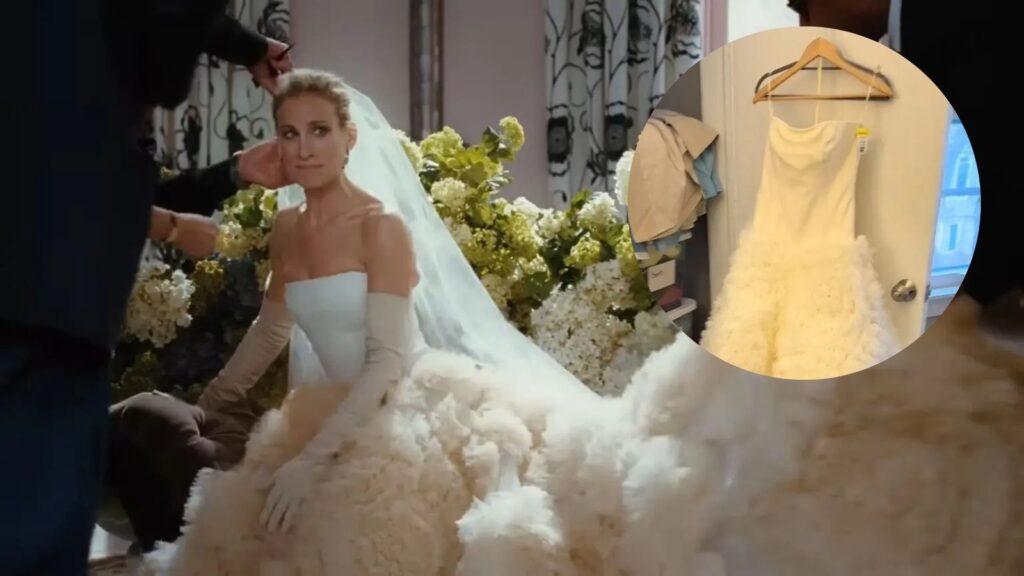 Sarah Jessica Parker’s iconic wedding dress from Sex and the City is being sold at 