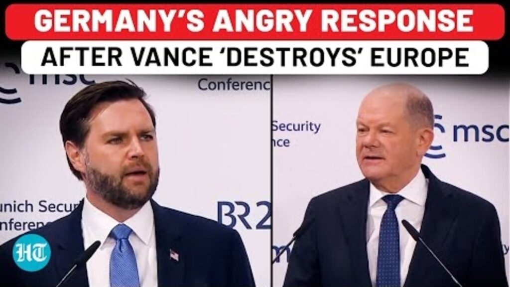 Scholz Gets Angry After Vance Openly Shames Europe On Democracy: ‘Those Who Look At Germany From…’