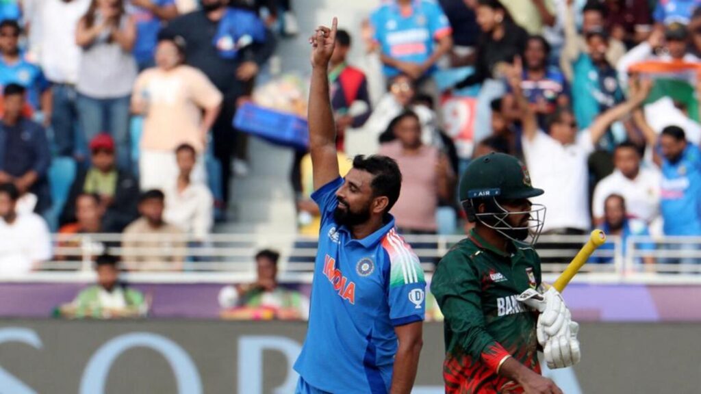 Shami marks return to big-ticket cricket in style