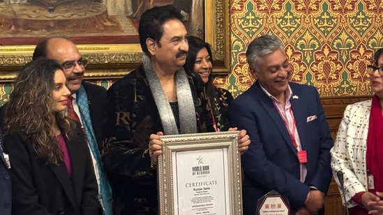 Singer Kumar Sanu on being honoured by the House of Commons: I am humbled and grateful