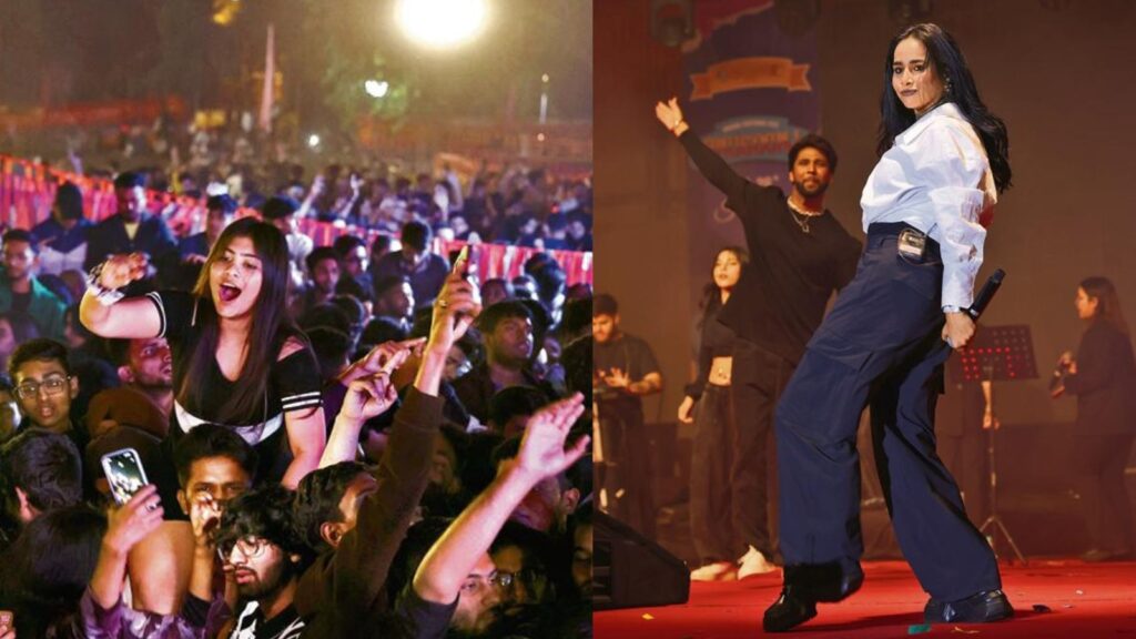Singer Sunanda Sharma @ GGSIPU fest in Dwarka campus: Delhi students ne meri rooh khush kar di