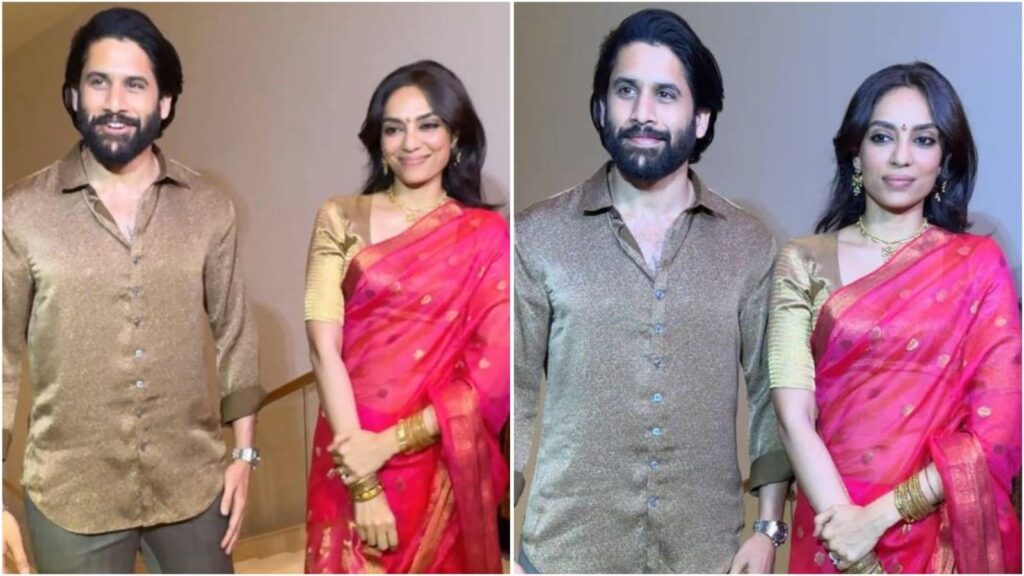 Sobhita Dhulipala serves saree goals in classic pink drape as she joins Naga Chaitanya at Thandel’s success bash | Fashion Trends