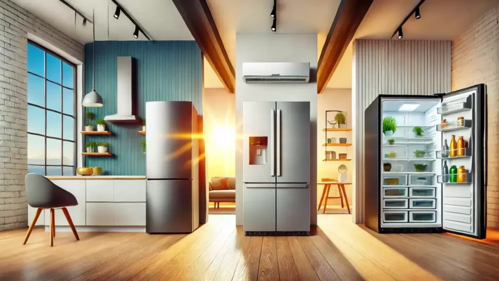 Special prices on refrigerators! Up to 44% off on Samsung, LG, Whirlpool single, double, and side-by-side door models