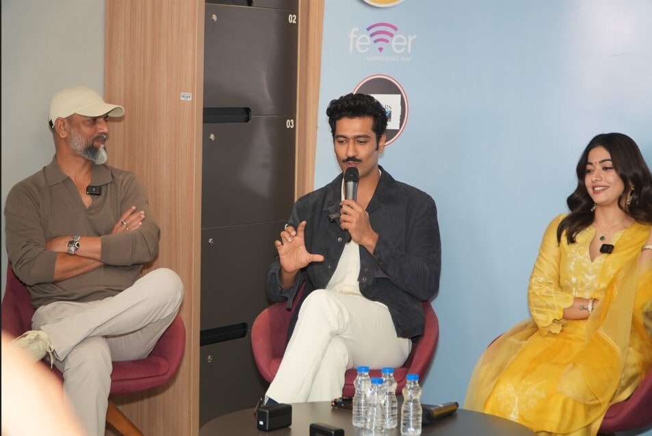 Stars in the City: Vicky Kaushal-Rashmika Mandanna talk about Chhaava, Laxman Utekar addresses Lezim controversy