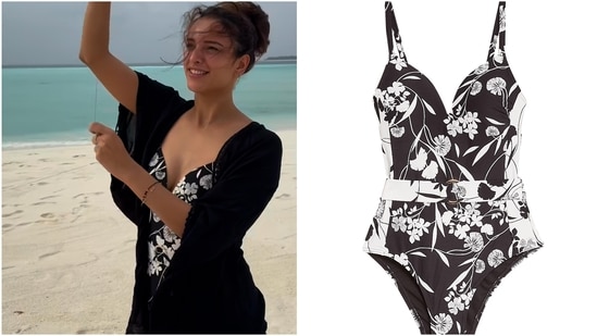 Steal Triptii Dimri’s Maldives beach look for your next vacation; her swimsuit costs just ₹1,390 | Fashion Trends