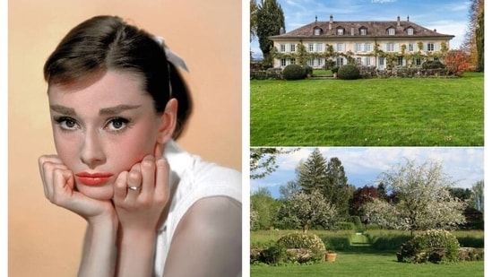 Step inside Audrey Hepburn’s Swiss villa that looks plucked out of a fairytale: It is on the market for .8 million