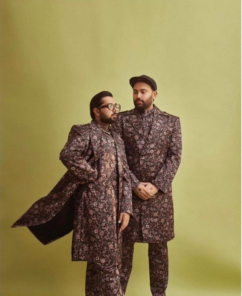Stylists Pranay Jaitly and Shounak Amonkar of Who Wore What When proves it takes two to tango