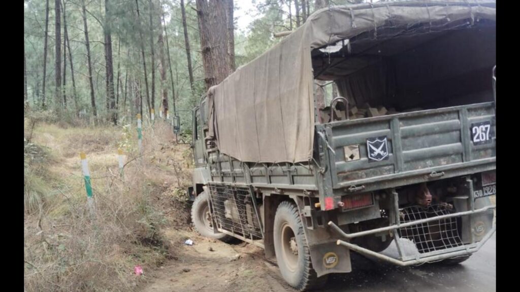 Terrorists fire at army vehicle near LoC in J&K’s Rajouri