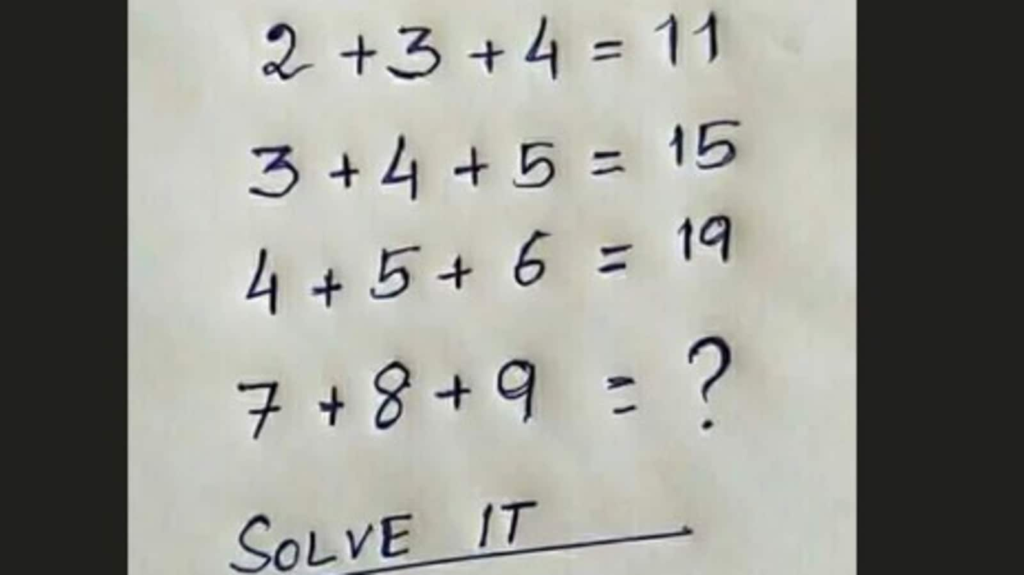 This mind-bending puzzle has stumped even the smartest minds on the internet. Can you solve it? | Trending