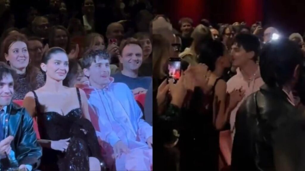 Timothée Chalamet and Kylie Jenner share a kiss at A Complete Unknown screening at Berlin Film Festival. Watch | Hollywood