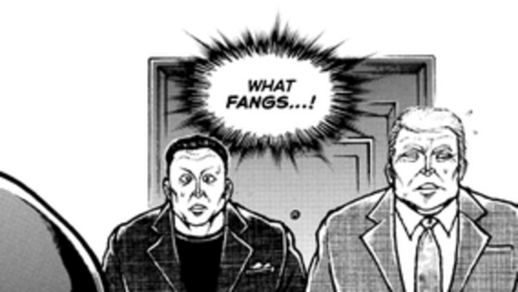 Trump, Elon Musk spoof cameos featured in shocking NSFW scene of over-the-top shounen manga