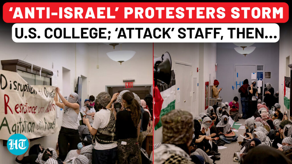 US College Brought To Its Knees By ‘Anti-Israel’ Protesters; Principal Gets Angry | Barnard College