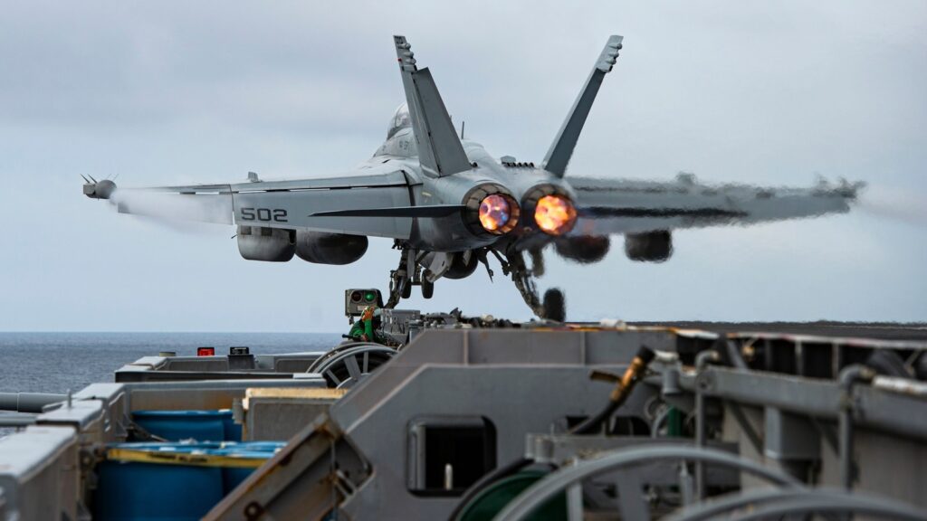 US Navy jet crashes off coast of San Diego, 2 pilots rescued