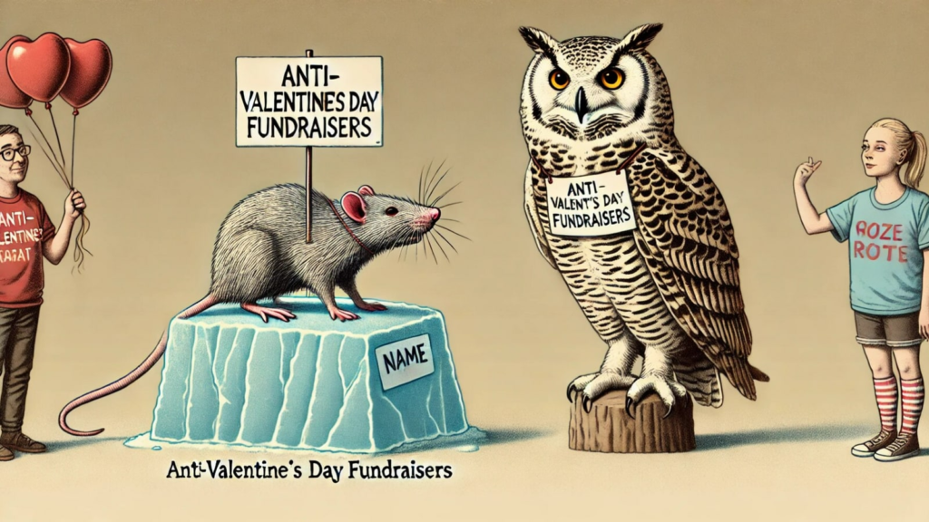 Valentine’s Day revenge: Name a rat or bug after your ex for charity fundraisers