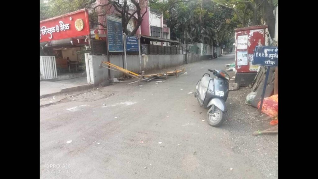 Vandals knock down ‘no entry’ barricade, probe ordered by traffic police