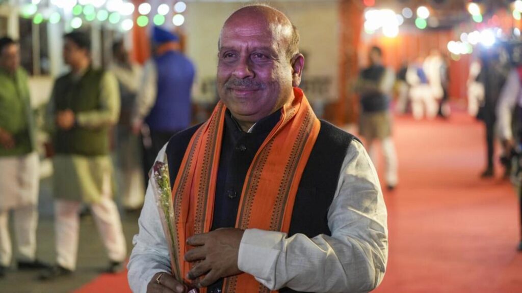 Vijender Gupta named Speaker of Delhi assembly | Latest News Delhi