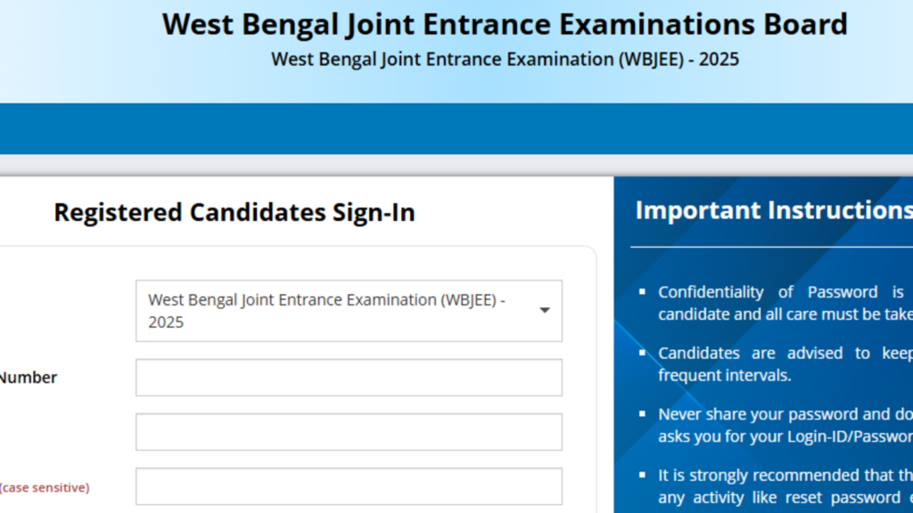 WBJEE 2025 application correction window open at wbjeeb.nic.in, make modifications till February 27, direct link here | Competitive Exams