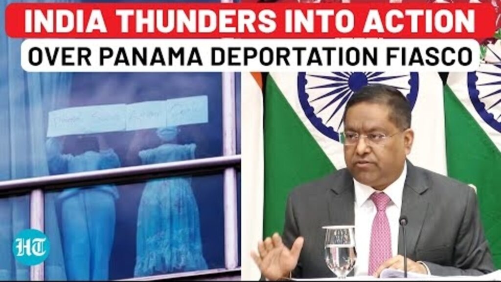 Watch: India’s Unshakable Reply Amid Panama’s Deportation Fiasco | MEA Claps Back Hard With This…